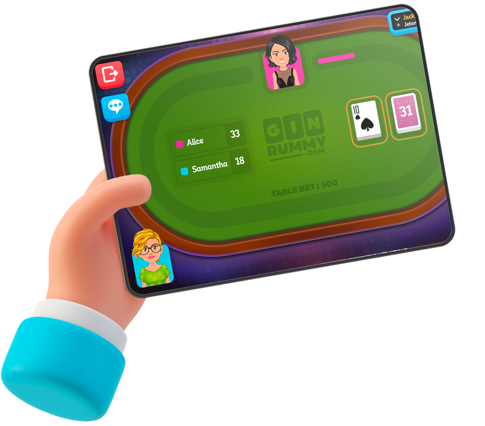 Play Canasta on your Tablet